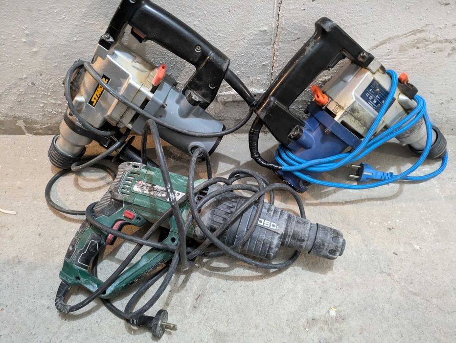 ударные  дрели  3 шт  цена за все