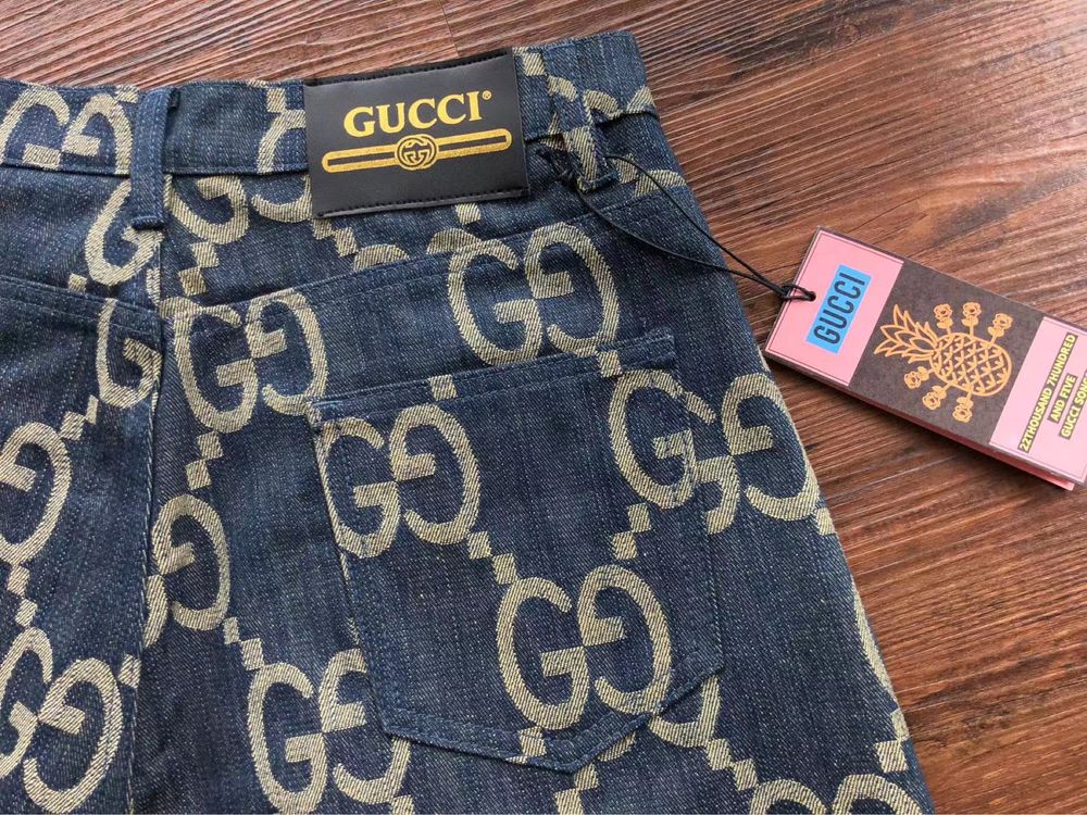 Spodenki Dżinsowe Gucci GG Luksusowe