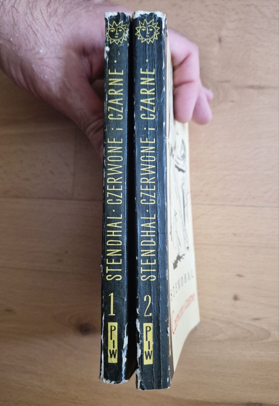 Czerwone i czarne - Stendhal 1963 seria BIBLIOTEKA POWSZECHNA