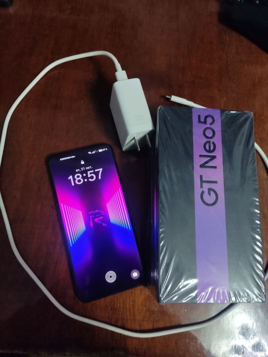 Realme GT NEO 5 12/256 Black Snapdragon 8+ Gen 1