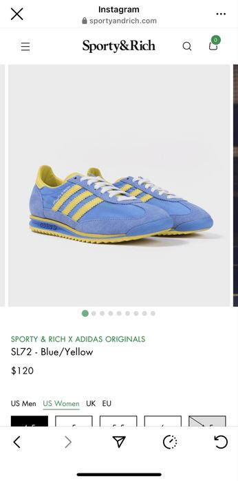 Крассовки Sporty & rich. Оригинал