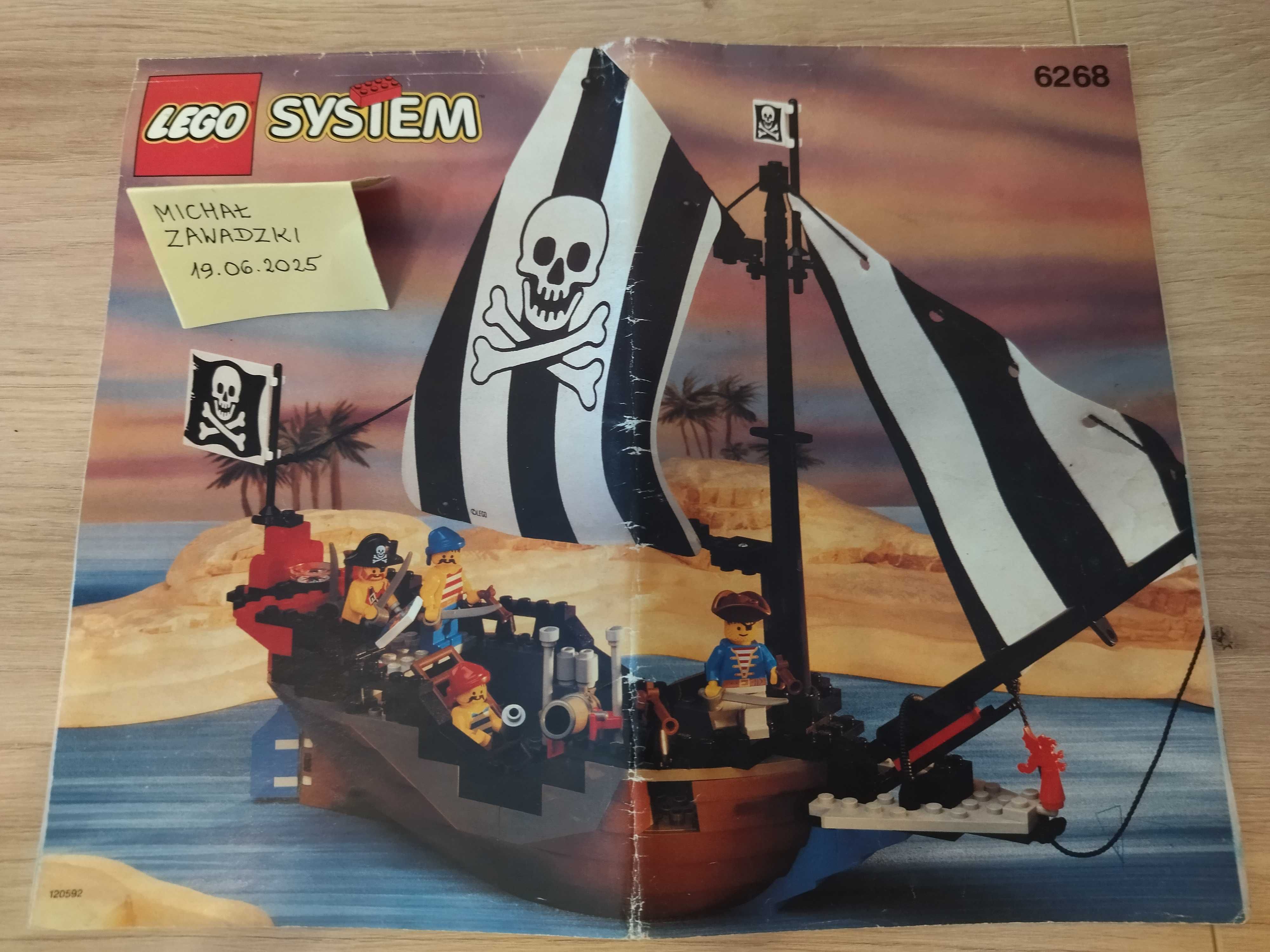 Okręt piracki LEGO SYSTEM 6268 Renegade Runner