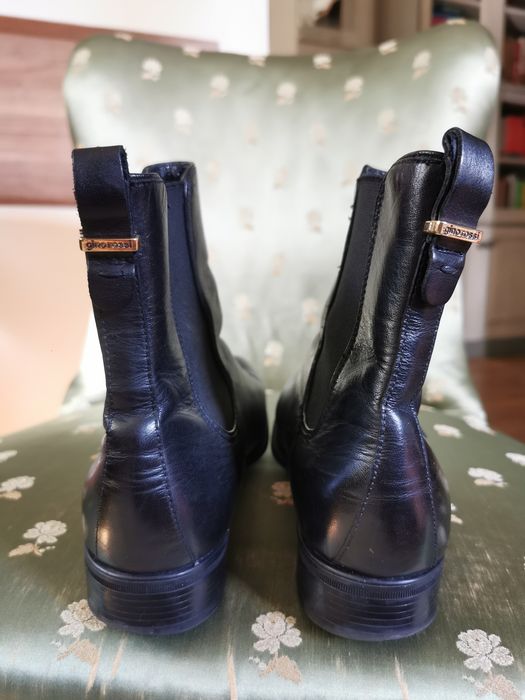 Gino Rossi buty sztyblety ze skóry