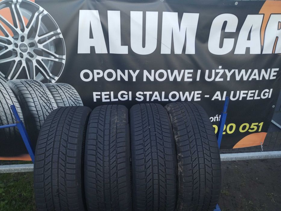 A233#Opony uzywane zimowe 235/60/18" Continental