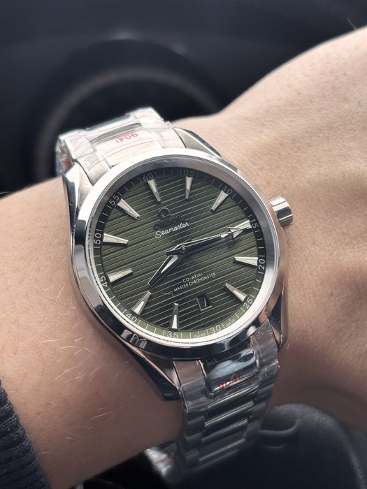 Наручний годинник Omega Aqua Terra, часы Омега