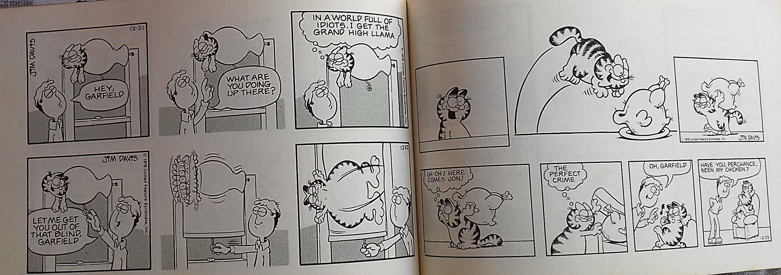 Jim Davis. Garfield Bigger than Life. Third Book RARO. Inclui portes