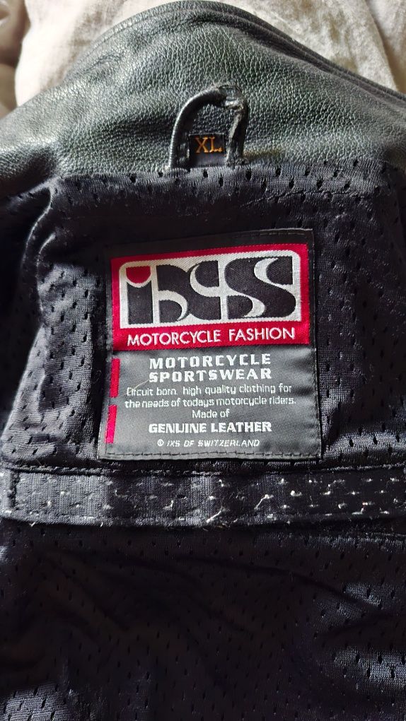 Kurtka motocyklowa IXS skóra XL