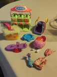 Littlest pet shop akcesoria LPS set i czapki