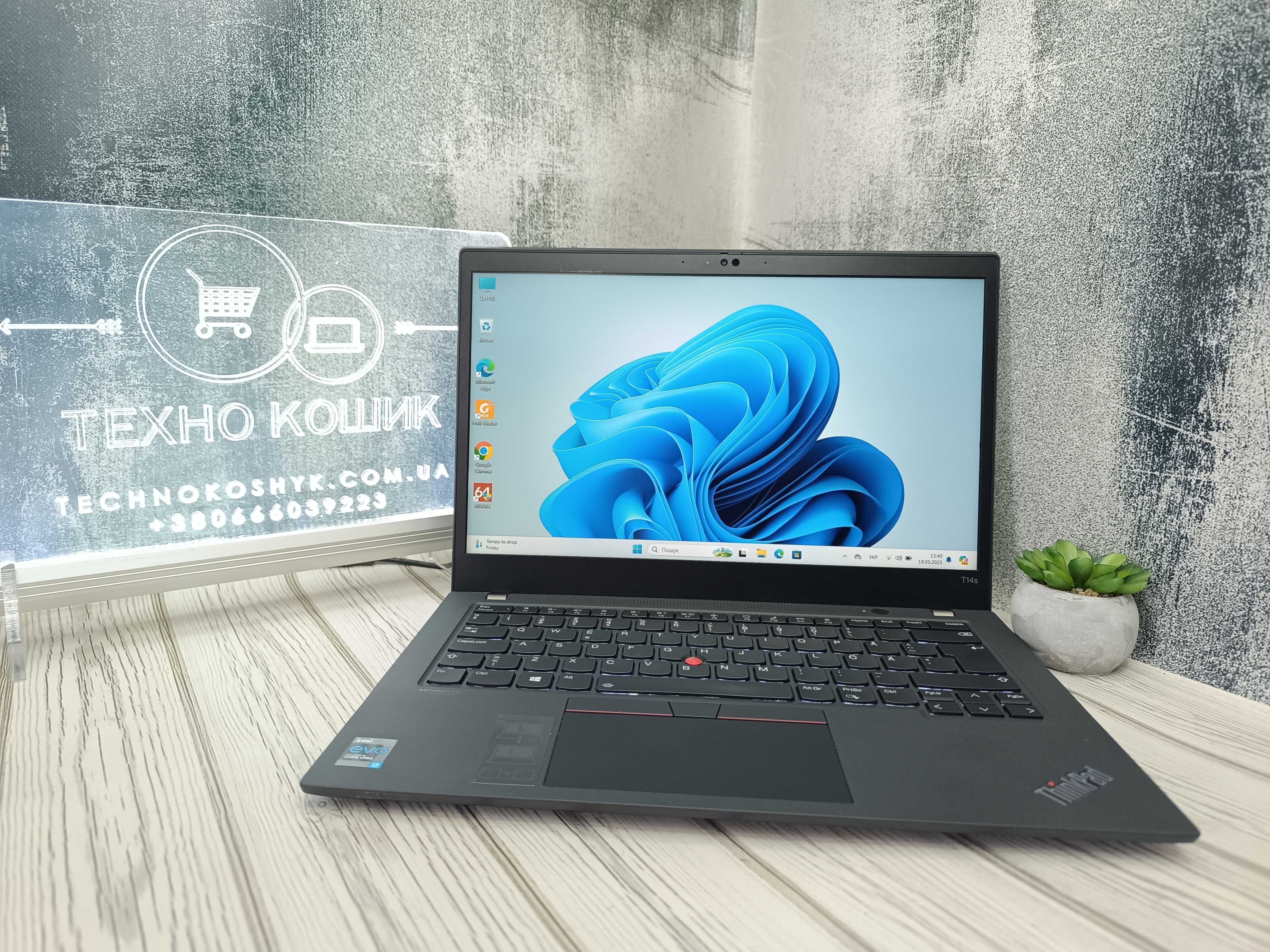Lenovo ThinkPad T14s Gen 2|i7-1185G7|32GB RAM|512GB SSD|14"FHD Сенсор.