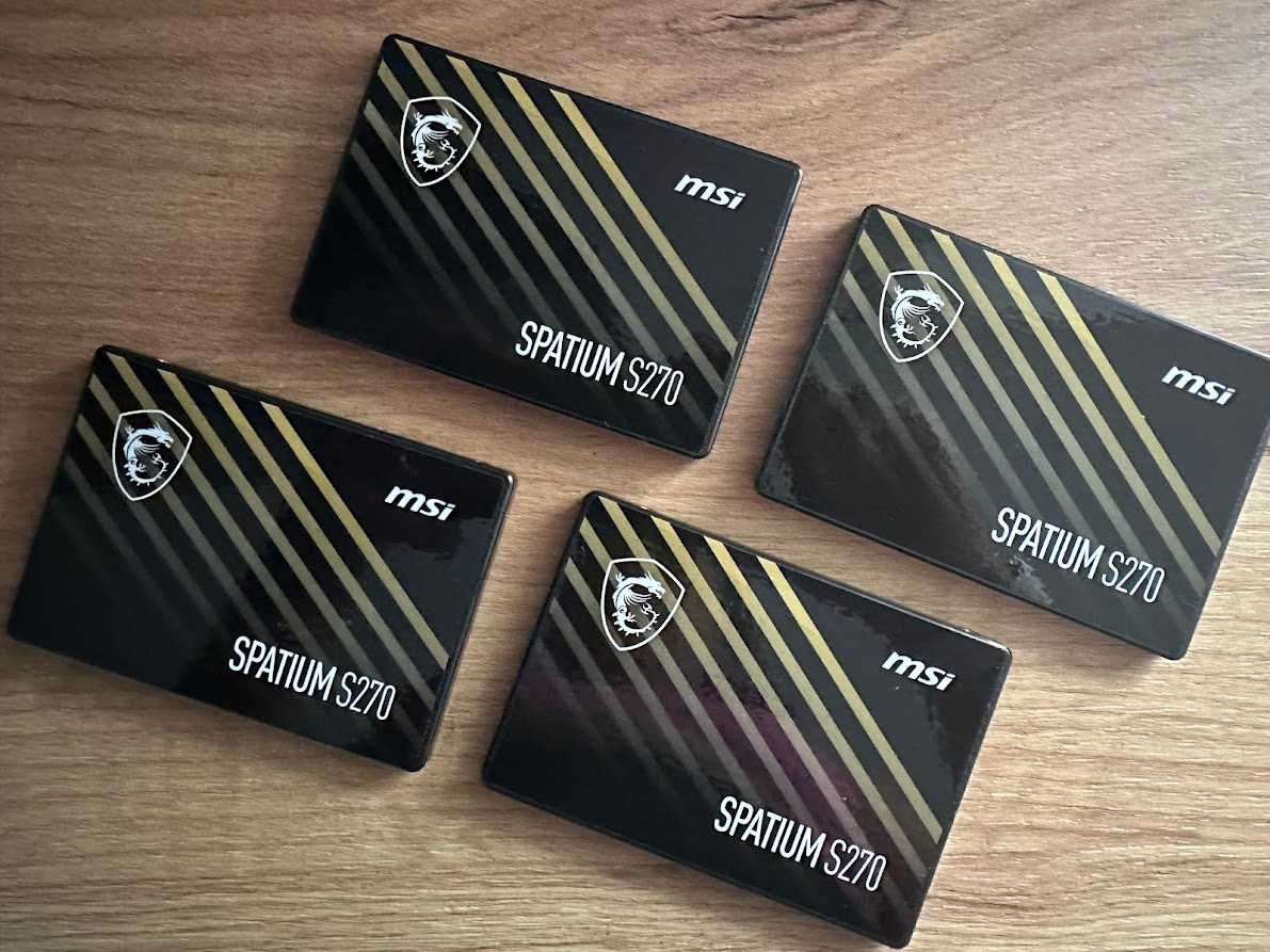 SSD MSI 480GB Spatium S270 2.5" 3D NAND SATA