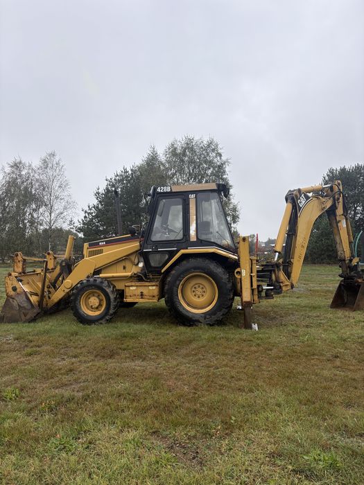 Koparko-ładowarka Cat 428B – Rok 1996, Oryginalny stan!