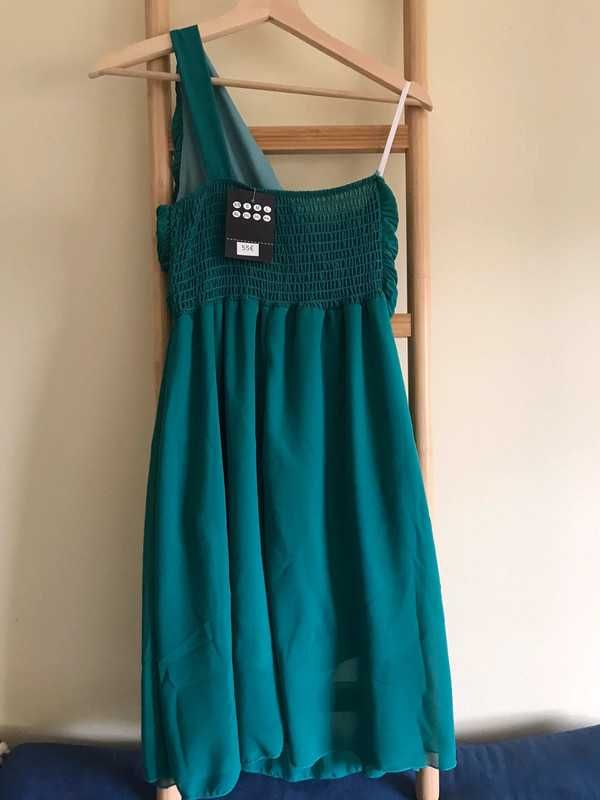 Vestido Verde Água [Novo]