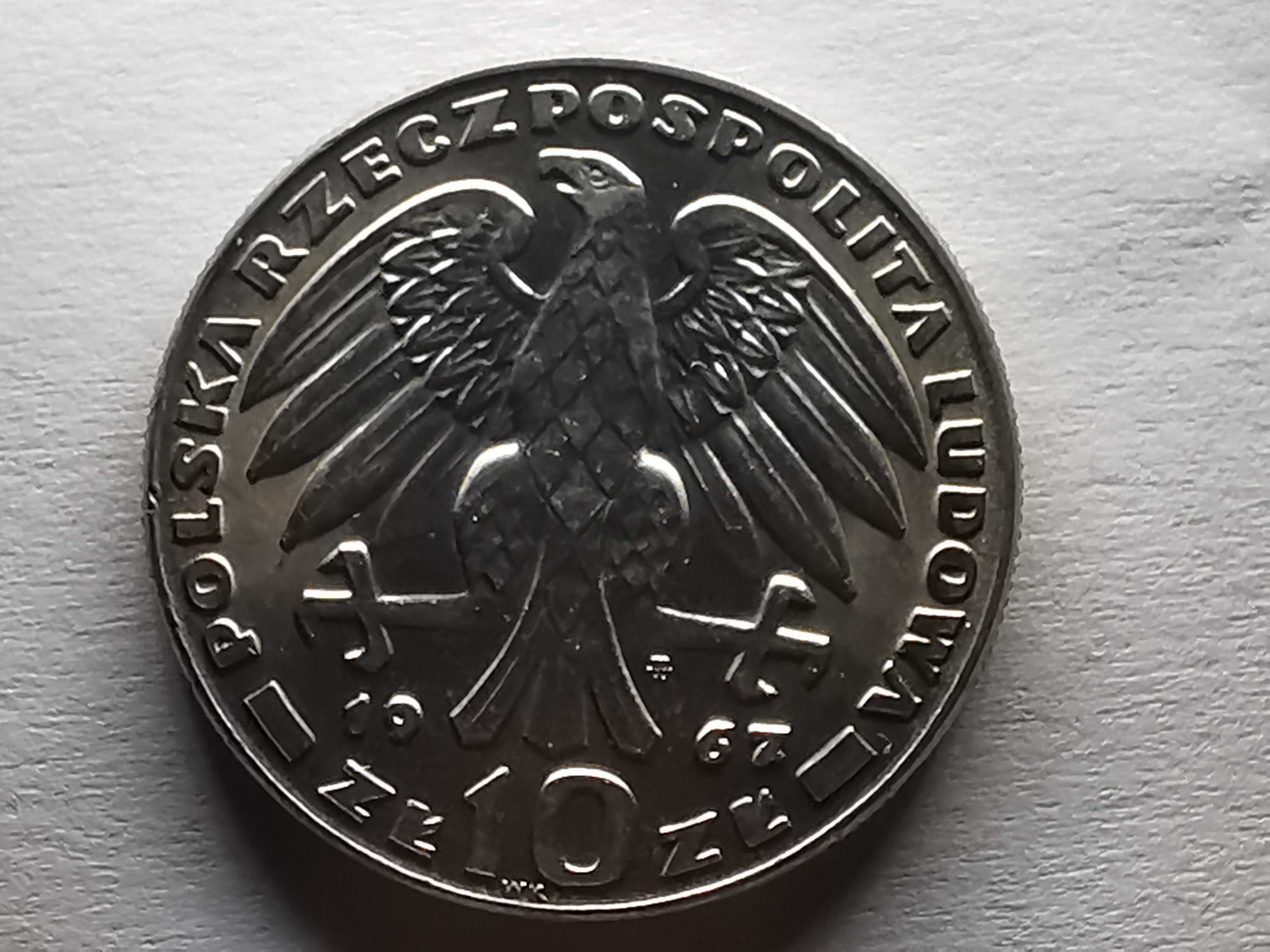 Moneta Karol Świerczewski 10 zł 1967r.