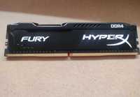 Оперативна пам'ять ОЗУ Kingston HyperX 8 GB DDR4 2133 MHz Fury Black