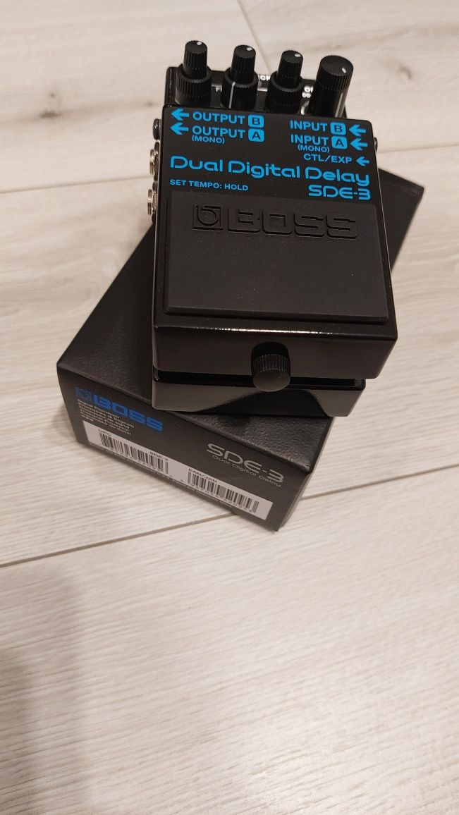 Efekt gitarowy Dual Digital Delay Boss SDE-3 nowy z gwarancją