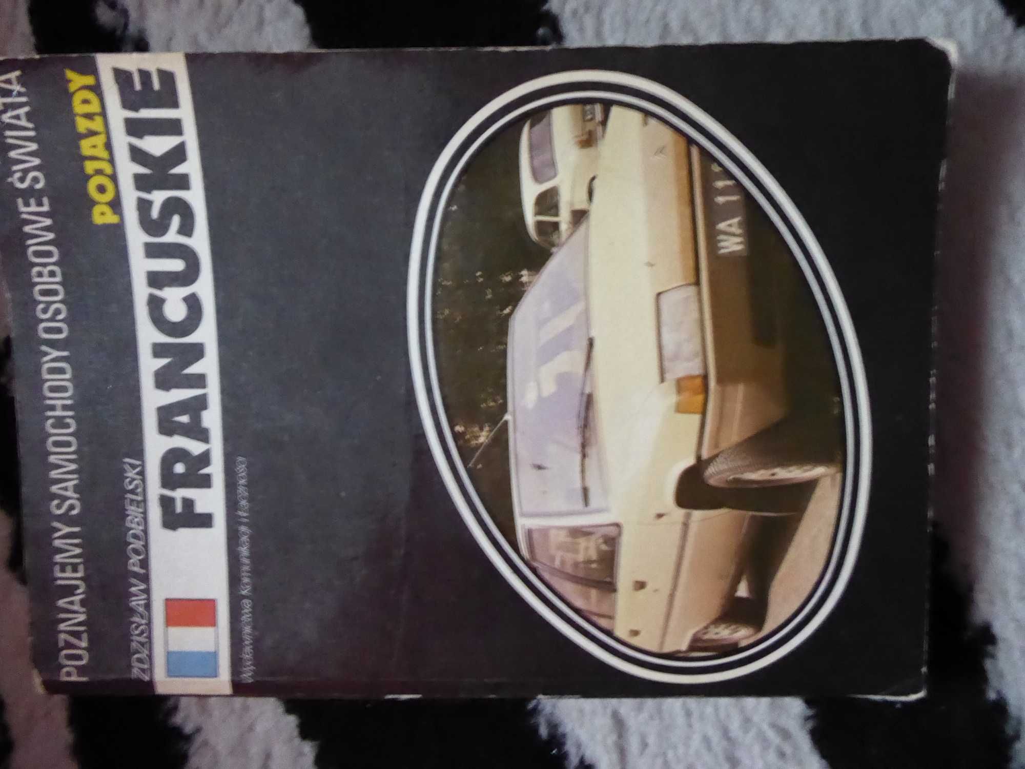 Książka Pojazdy Francuskie