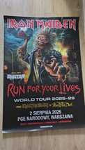 Kolekcjonerski plakat Iron Maiden