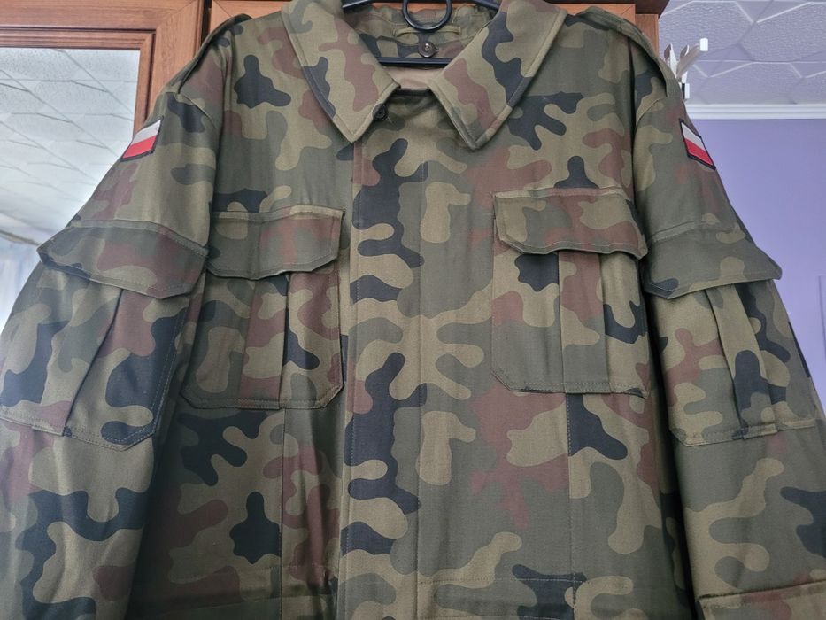 Kurtka wojskowa zimowa MON z podpinka bechatka polowa Nowa Ruda 110/18