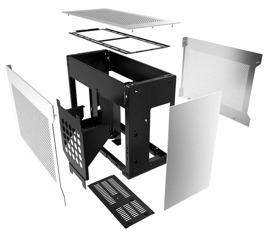 Mini-ITX корпус Lian Li DAN Cases A4-H2O X4 (Під замовлення)
