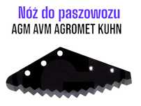 AVM Nóż do paszowozu AGM, KUHN Nowe Niemieckie noże GRANIT FV