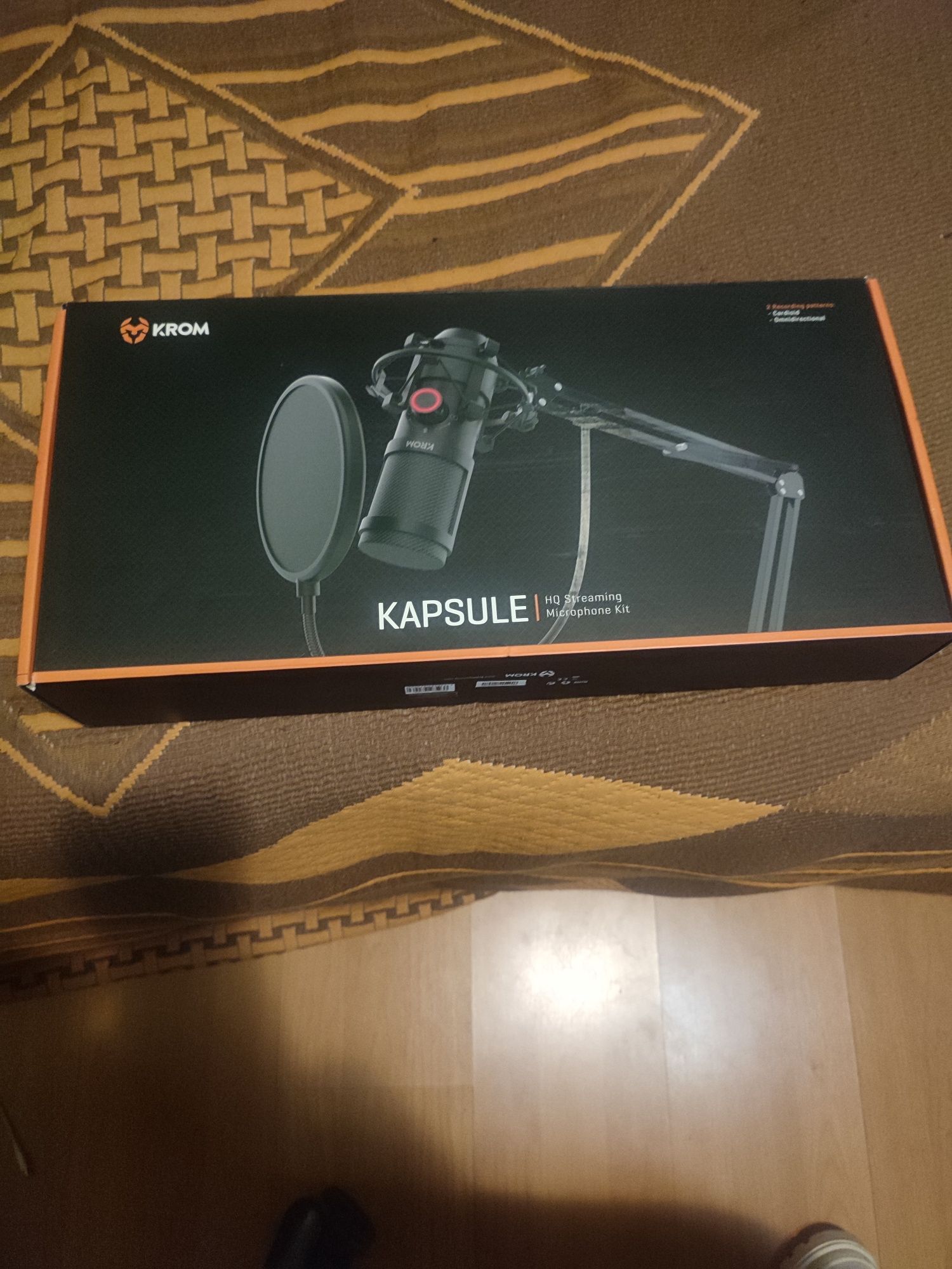 Microfone Kapsule