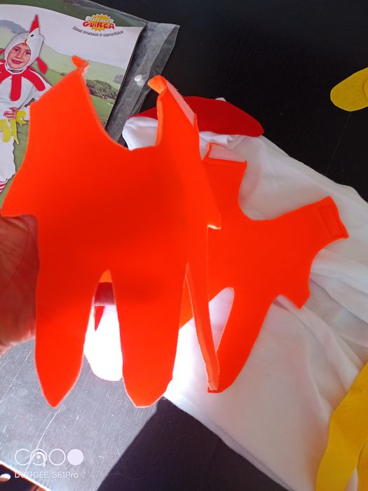 Disfarce galinha 10/12 anos