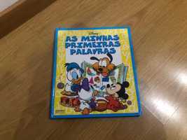 Livro infantil criança Mickey Mouse- "As minhas primeiras palavras"