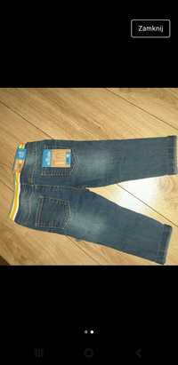 Spodnie jeans r. 80-86