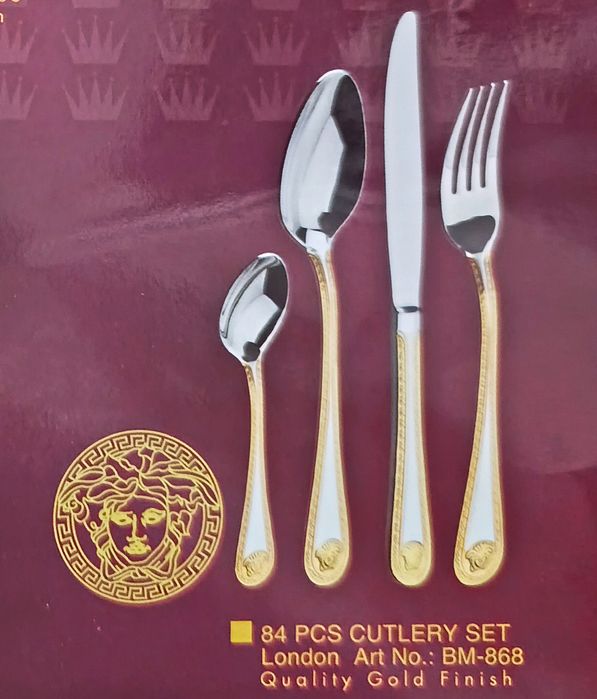 Столовий набір Bachmayer BM 868 84 предмета

Набір столових приладів B