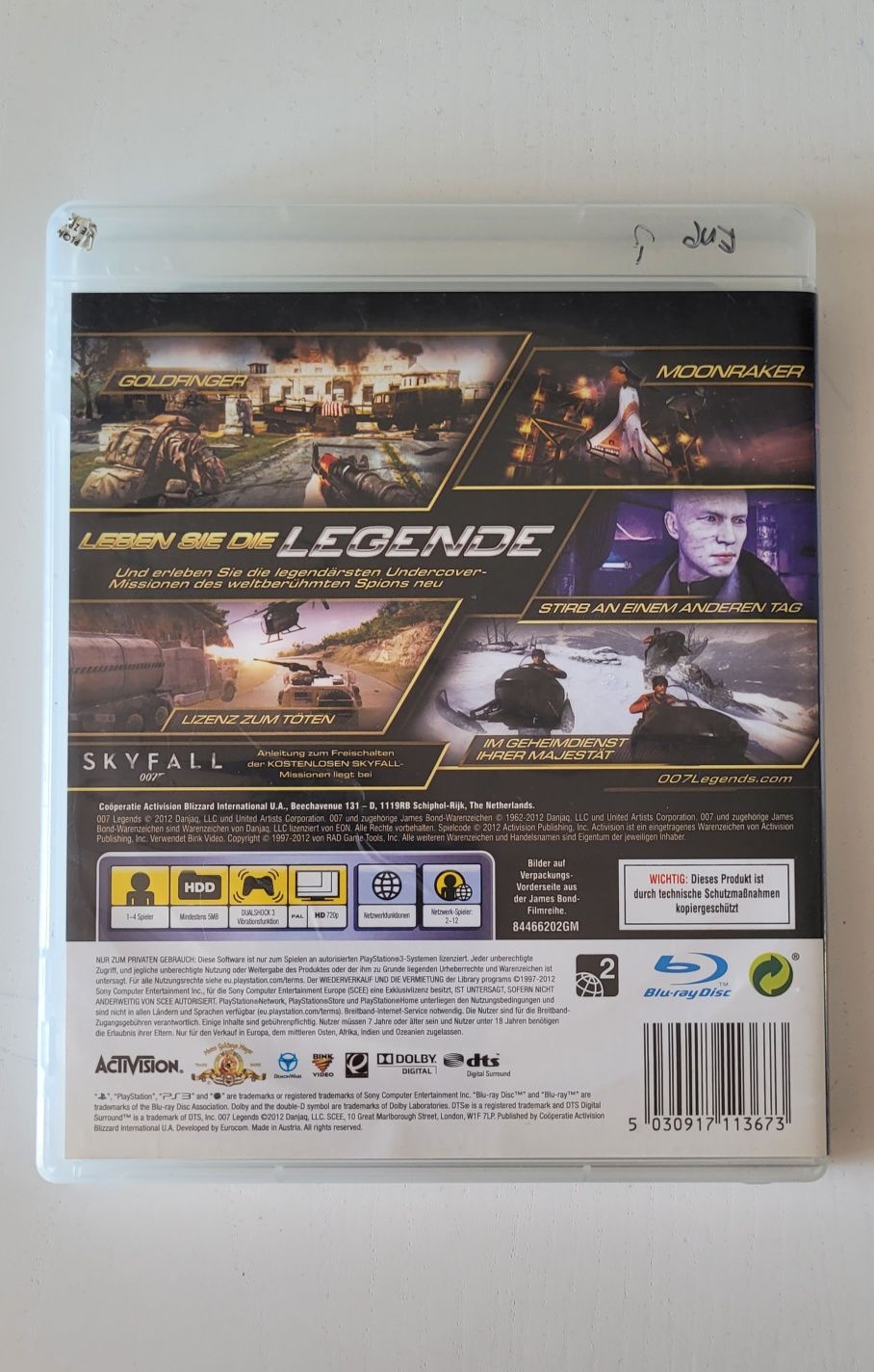 007 Legends PS3 eng