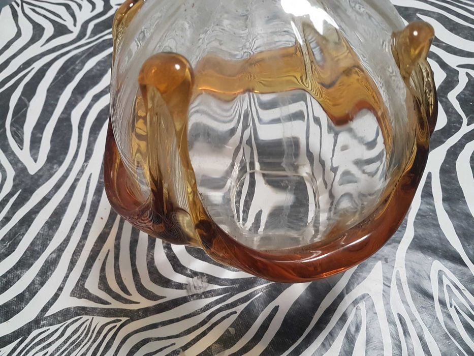 Abajur vidro soprado antigo