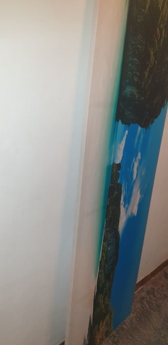 Quadro tela está nova 150x50 é da conforama