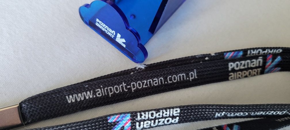 Gadżety lotnicze Port lotniczy Poznań Airport