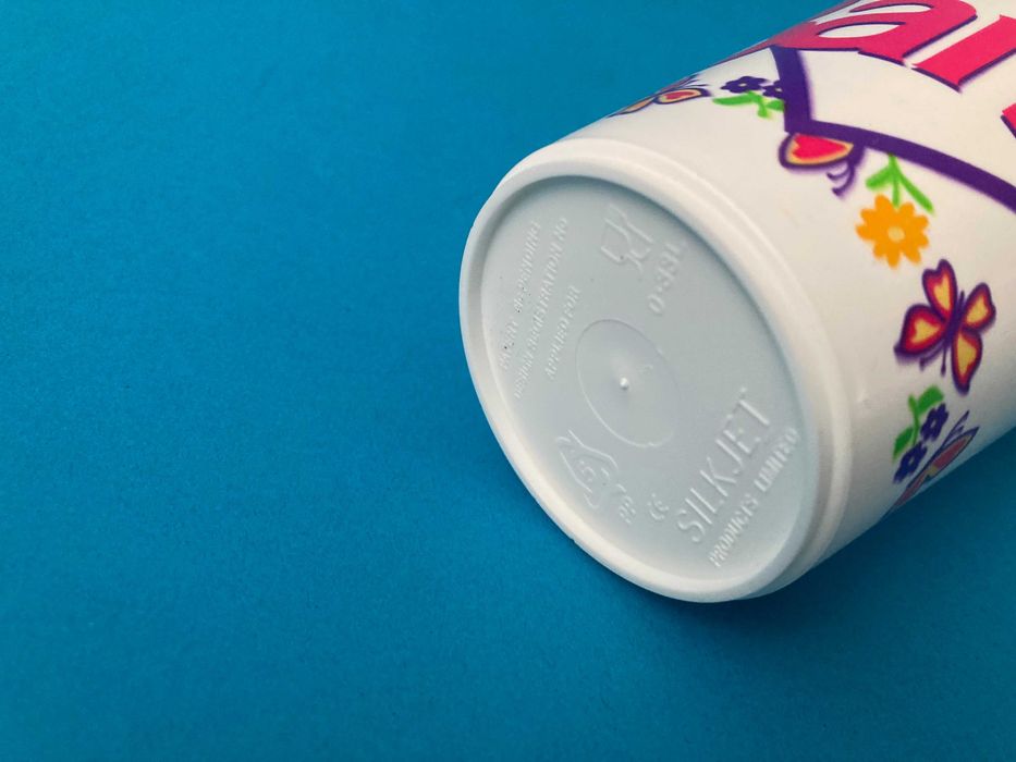 Copo em plástico da barbie 1995 Mattel - novo