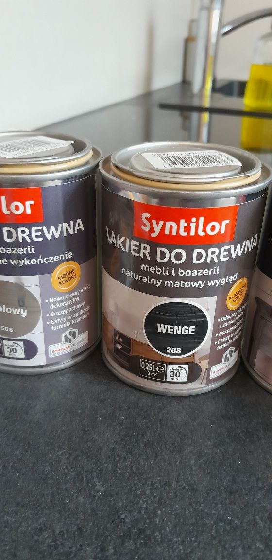 Syntilor lakier do drewna 0,25ml
