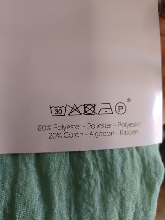 Zasłona 140x200 zielona 1 szt