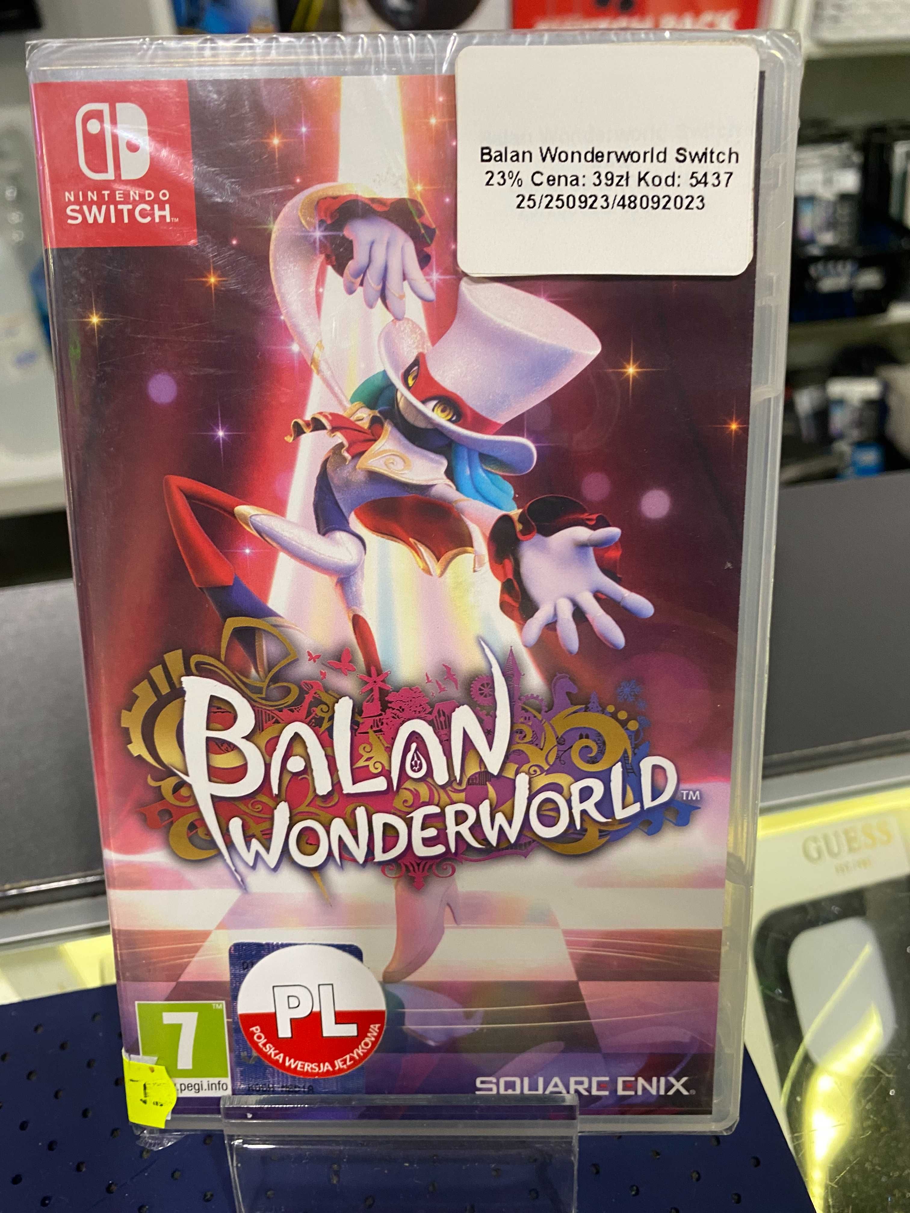 Balan Wonderworld Nintendo Switch Nowa Sklep Ostróda