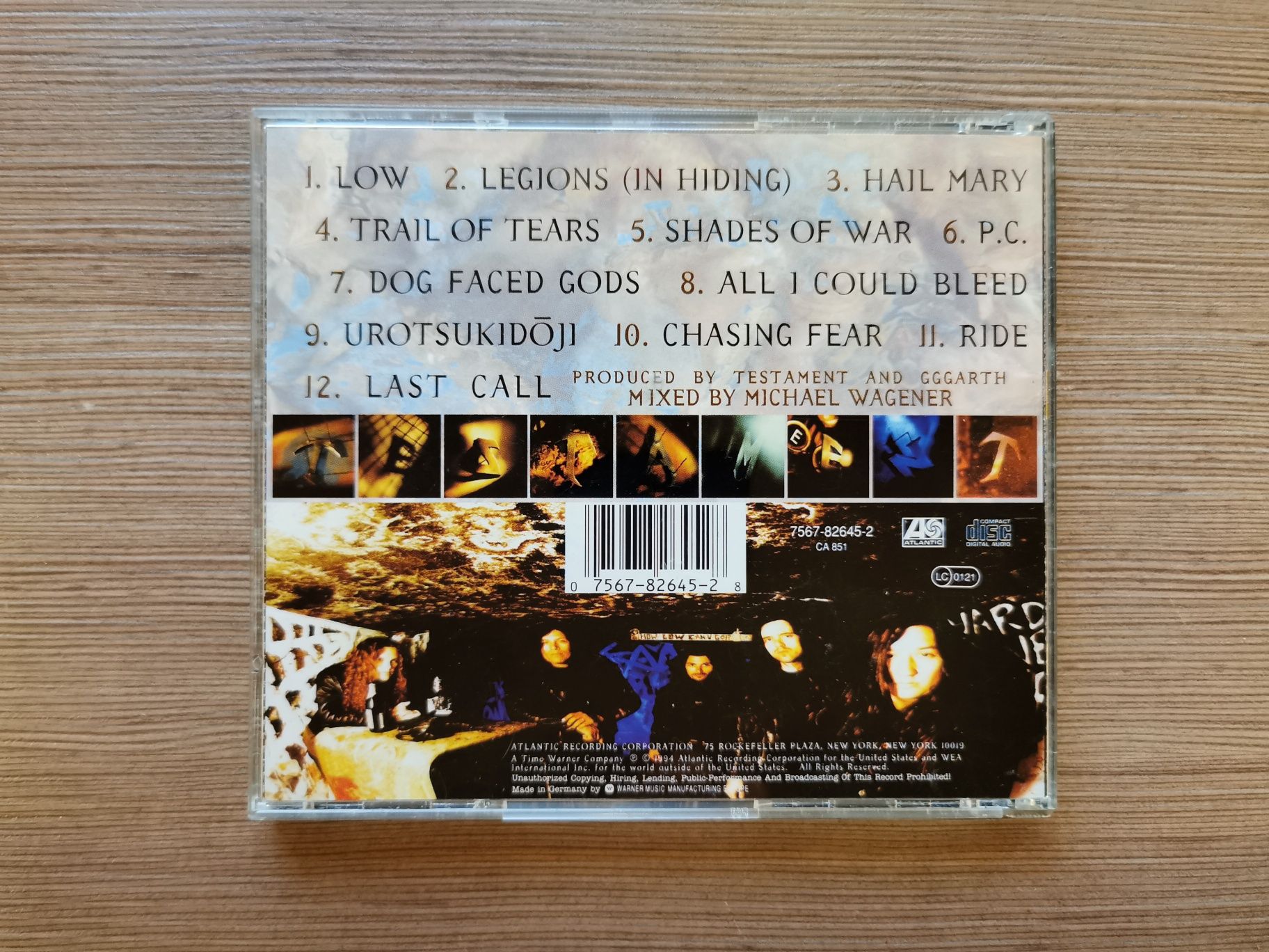 Płyta cd Testament  '94