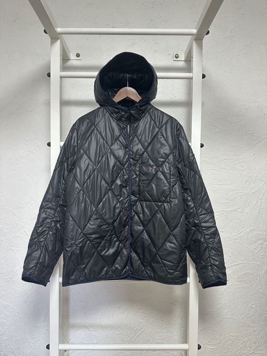 Микро пуховик Л размер подклад hugo boss orange