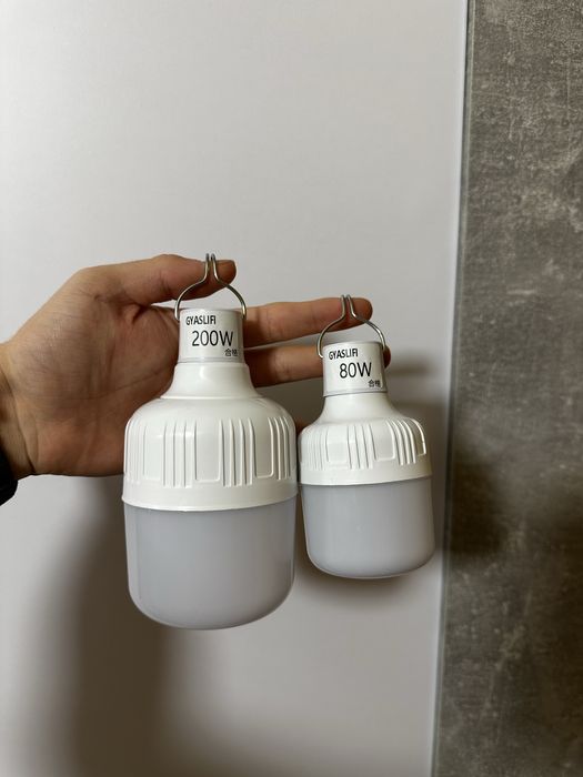 Мощная АККУМУЛЯТОРНАЯ подвесная аварийная Лампа светильник кемпинговый