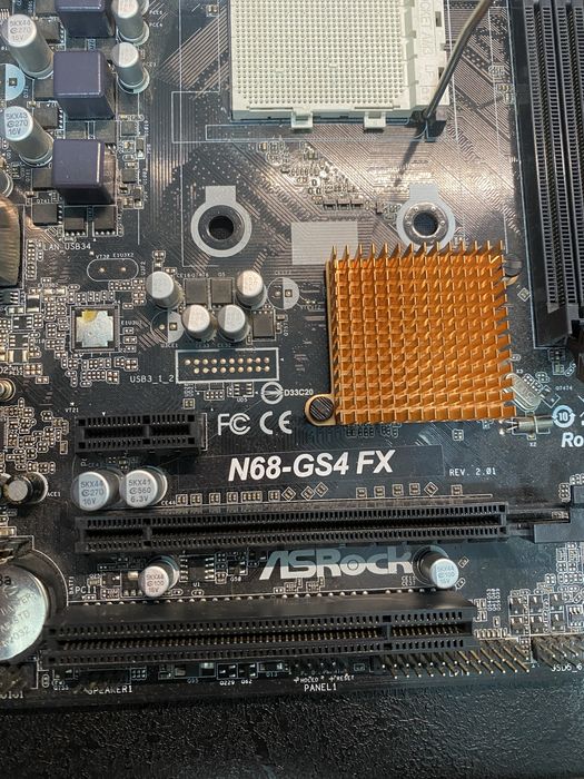 Материнская плата Asrock n68-gs4 fx AM3 ddr3