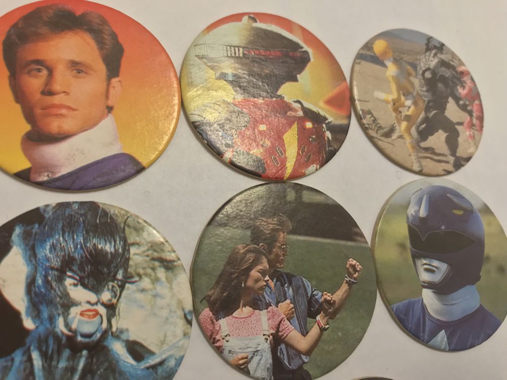 Power Rangers - Tazos 1995