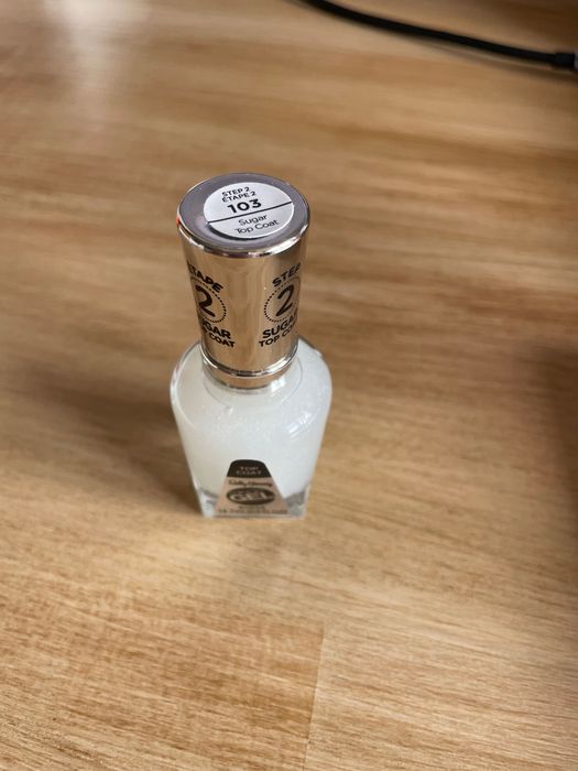 Lakier do paznokci Sally Hansen Miracle Gel Sugar Top Coat 103