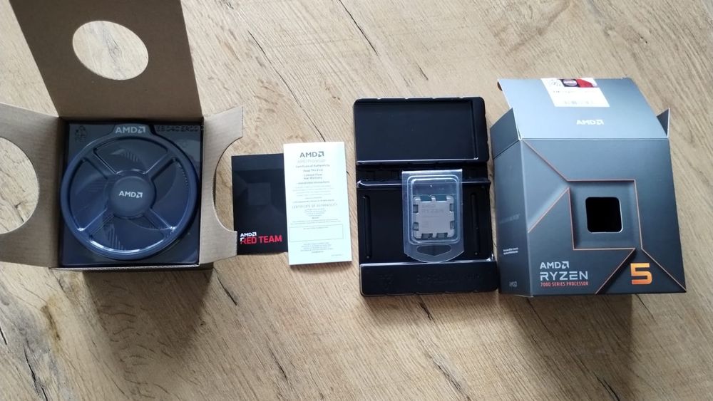 AMD Ryzen 5 7600 – stan idealny, gwarancja do 2027