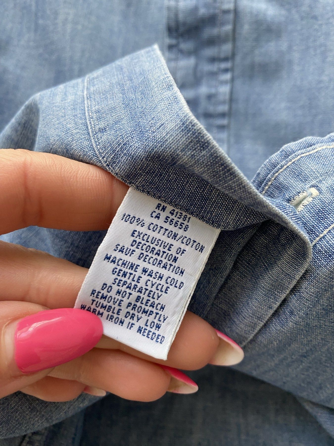 Polo Ralph Lauren чоловiча джинсова сорочка, рубашка