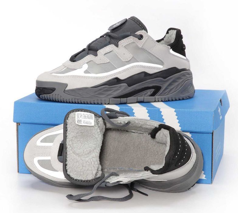 Унисекс зимние кроссовки Adidas Niteball Winter Fur адидас найтбол мех