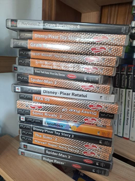 Jogos PS2/3 antigos