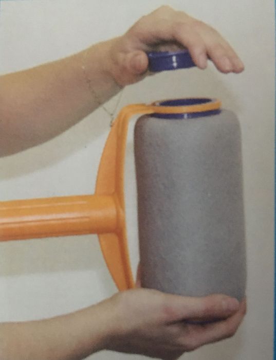 Nowy! Niekapiący wałek malarski 0,8l pojemności