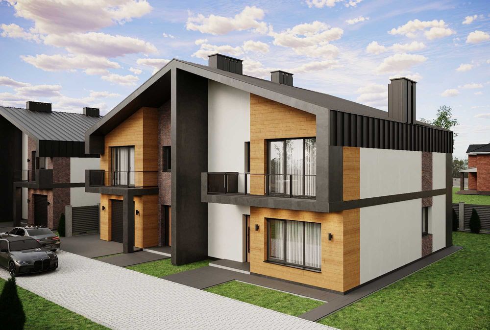 Дуплекс в КМ Осокор, Вовчинець, Каскад, 140м + 40м мансарда, + гараж