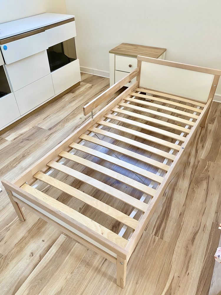 Łóżko i materac Ikea SNIGLAR